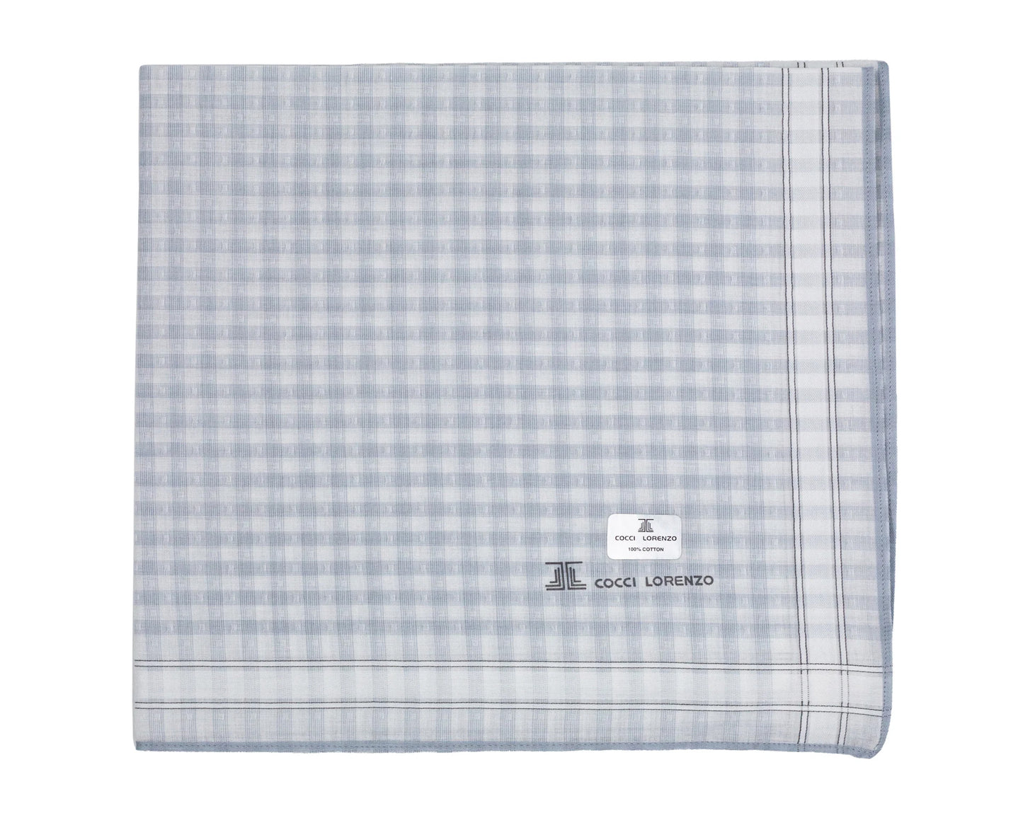 Everyday Luxury Men’s Pastel Checked Hanky – Pack of 6