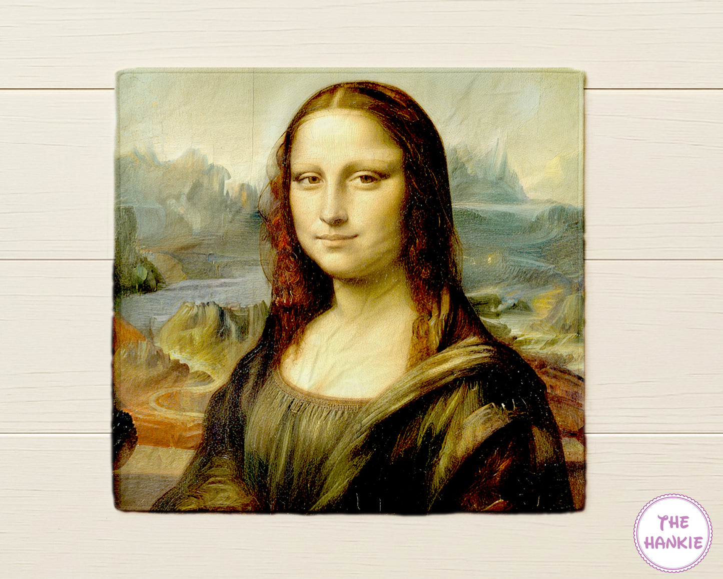 Classic Art Satin Mona Lisa Handkerchief