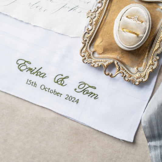 From Invitations to Décor: Unique Uses for Handkerchiefs at Weddings