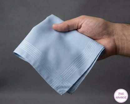 Men’s Cotton Soft Plain Assorted Color Hankies for Daily Use
