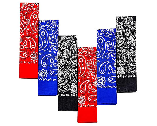 Personalized Bandanas – Custom Accessories for You - Set of 6