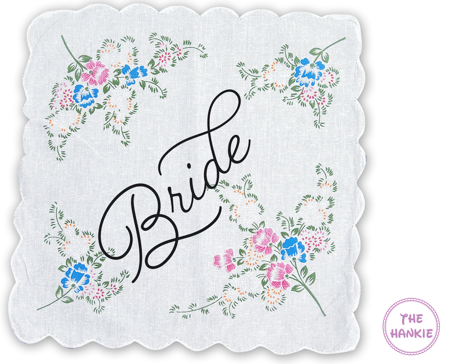 Personalized Bride Handkerchief – For Your Special Day