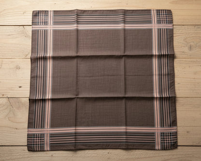 Premium Men’s Cotton Handkerchiefs Set of 3 – Luxury Plaid Hankies
