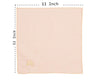 100% Cotton Embroidery Floral Multicolor Hankie for Women