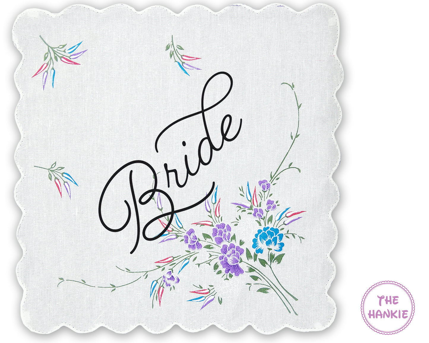 Personalized Bride Handkerchief – For Your Special Day