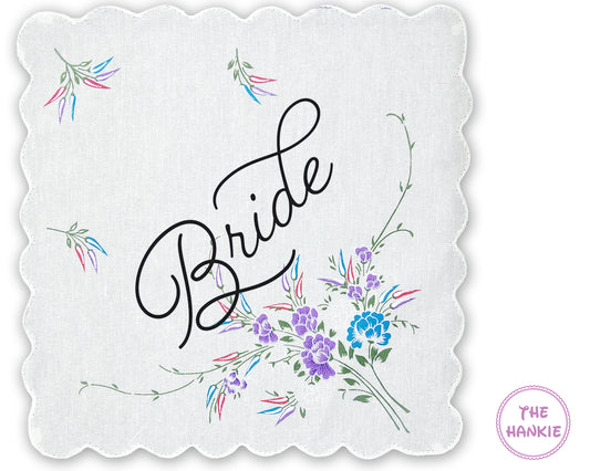 Personalized Bride Handkerchief – For Your Special Day