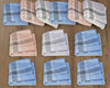 100% Cotton Classic Assorted Mens Wholesale Hankies