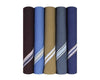 Assorted Cotton Dark Base with Colored Border Handkerchiefs for Men's - Pack of 5