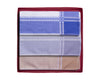 Everyday Luxe Handkerchief Set – White Perfection with Colour Borders
