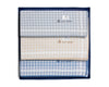 Everyday Luxury Men’s Pastel Checked Hanky – Pack of 6