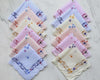 Timeless Women’s Floral Women’s Cotton Bulk Hankies in Soft Pastel Shades