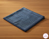 Men’s Cotton Grid Check Handkerchief – Classic Pocket Hankie