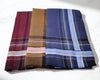 Men’s Soft Cotton Handkerchiefs Set of 3 – Classic Plaid Pocket Hankies