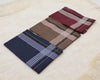 Soft Plaid Cotton Hankies for Men – Pocket Handkerchief 3 Pack