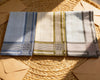 Men’s Cotton Handkerchief Set of 3 – Classic Striped Hankies