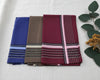 Cotton Plaid Handkerchiefs for Men – Plaid Hankies Set of 3