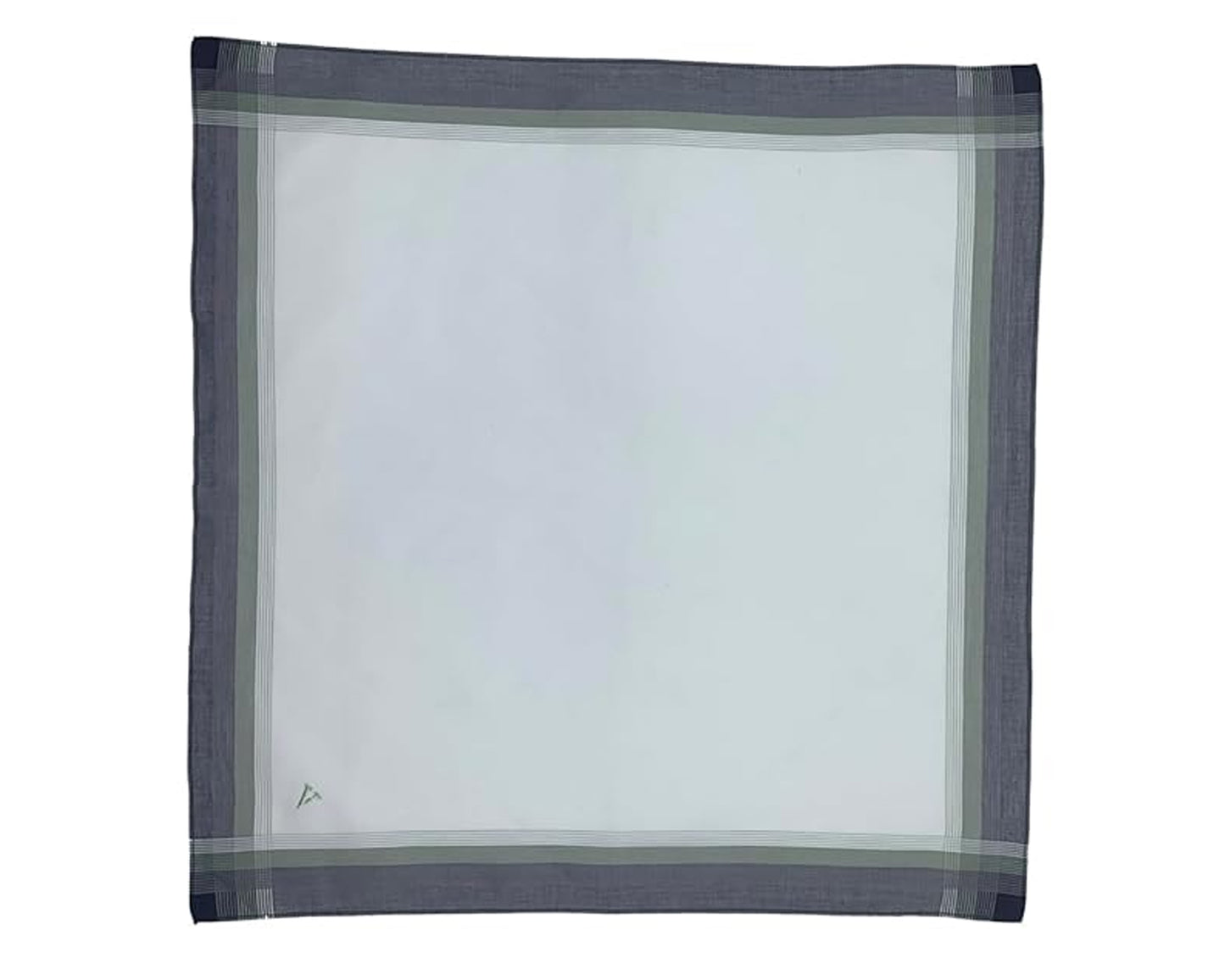 Stylish Men’s Cotton Handkerchief – Color Edge Pack of 6