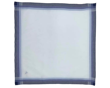 Stylish Men’s Cotton Handkerchief – Color Edge Pack of 6