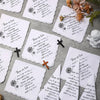 Custom Set of 12 Funeral Embroidered Handkerchief USA