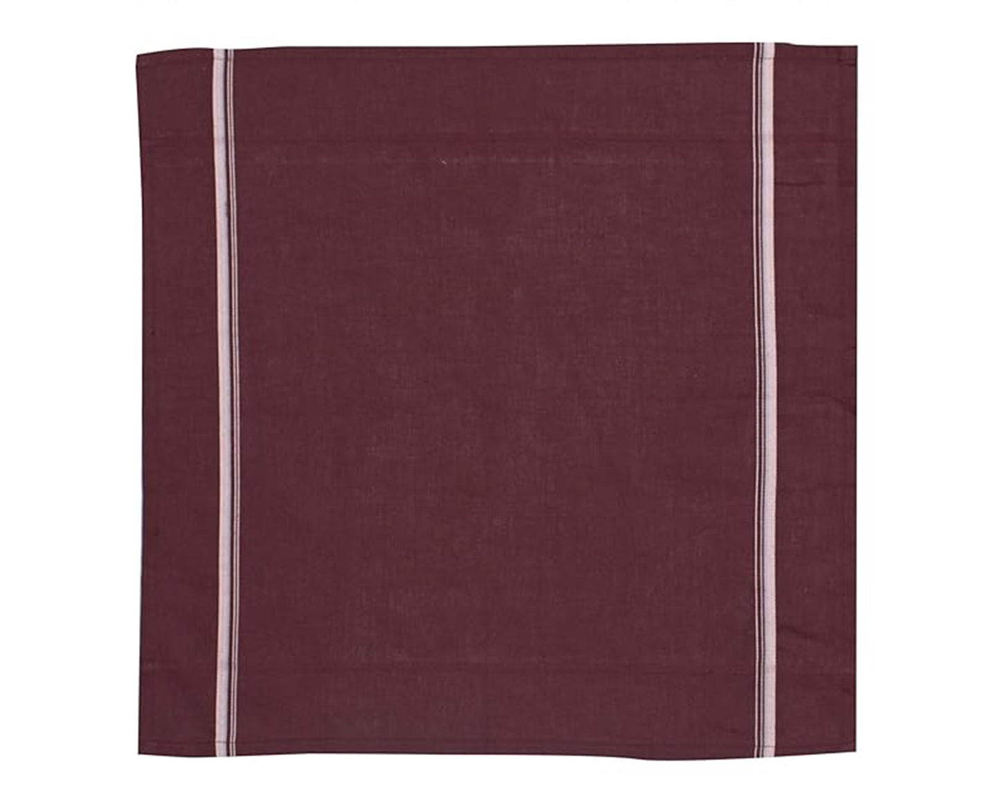 Assorted Cotton Dark Base with Colored Border Handkerchiefs for Men's - Pack of 5