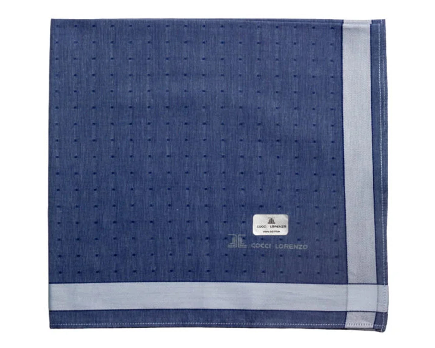 Elegant Men’s Handkerchief Set – Subtle Shades with Classic Borders Pack of 12