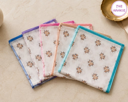 Women’s Cotton Handkerchiefs – Pack of 5