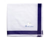 Men’s White Handkerchief Set – Mixed Colour Border Collection Pack of 12