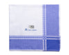 Everyday Luxe Handkerchief Set – White Perfection with Colour Borders