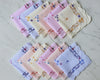 Timeless Women’s Floral Women’s Cotton Bulk Hankies in Soft Pastel Shades