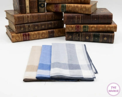 Everyday Classic Cotton Handkerchiefs – Soft Hanky Set for Men