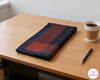 Men’s Classic Cotton Handkerchief – Black Pocket Hanky with Red Border