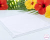 Premium Cotton Handkerchief for Women with Delicate Lace Border