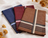 Cotton Plaid Handkerchiefs for Men – Plaid Hankies Set of 3