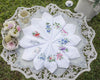 Women’s Floral Embroidered Assorted Lace Bulk Hankies