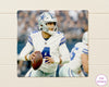 Custom Football Photo Handkerchief - Dak Prescott Fan Gift