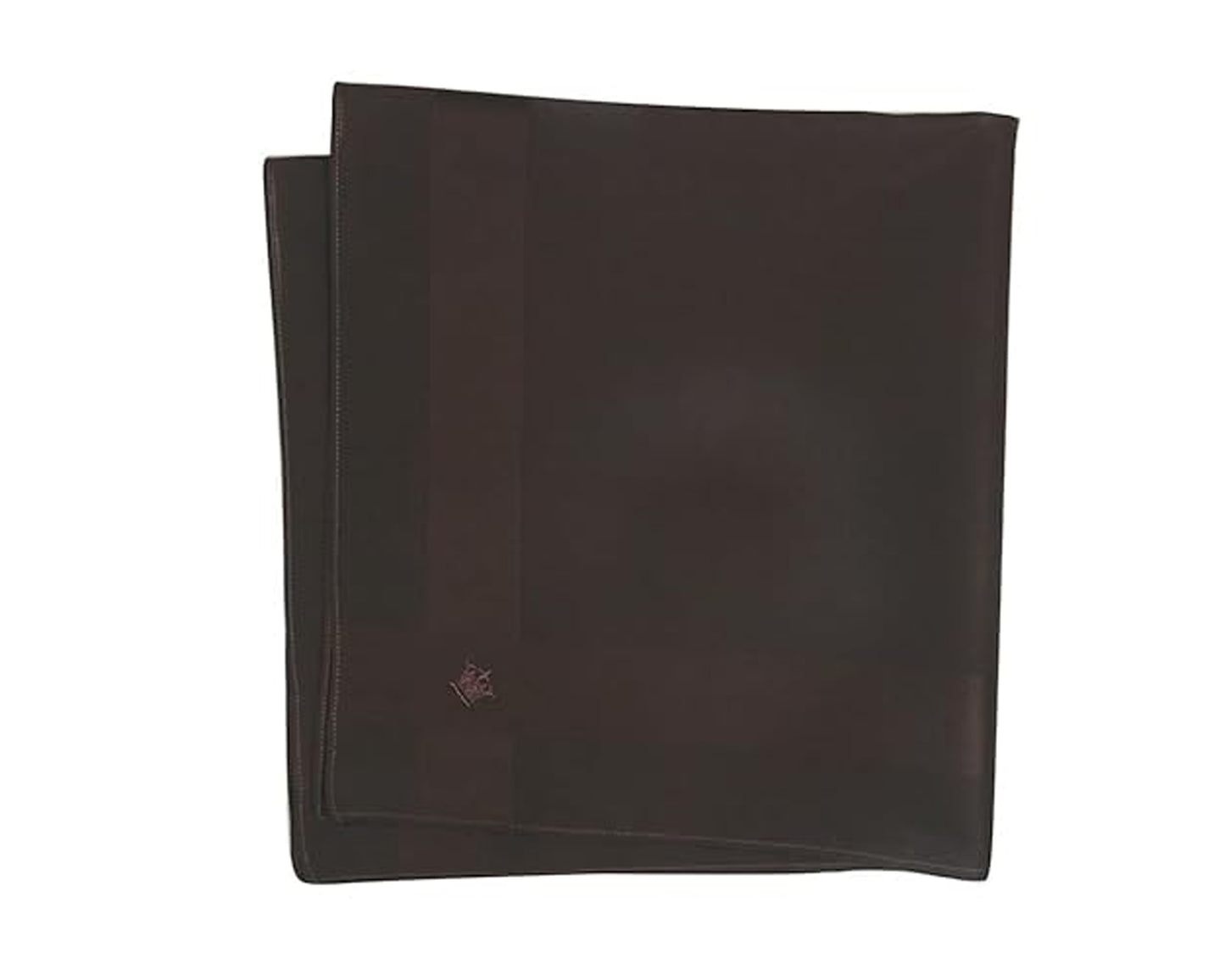 Men’s Elegant Cotton Dark Tone Handkerchief Set – Pack of 3