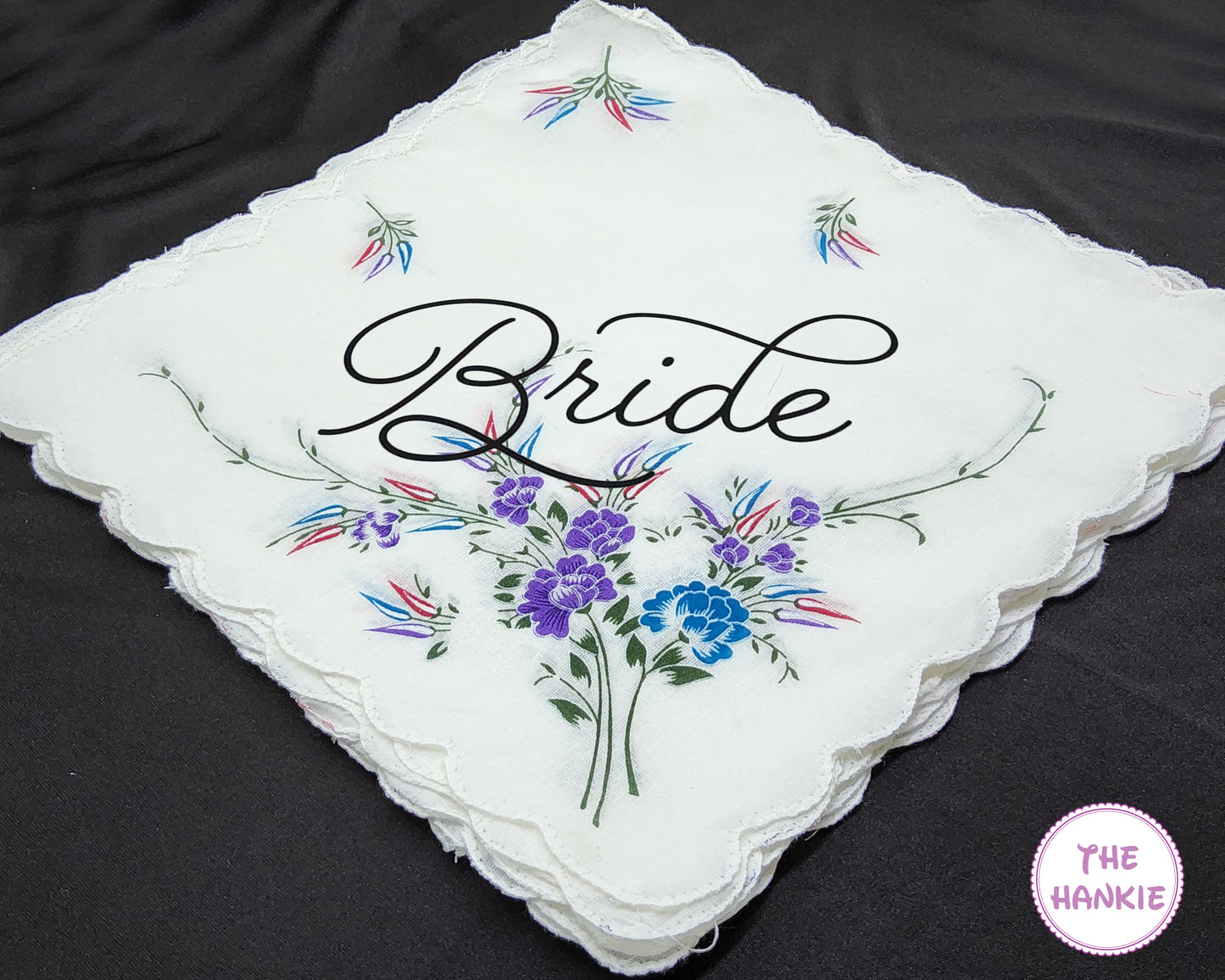 Personalized Bride Handkerchief – For Your Special Day