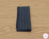 Men’s Cotton Grid Check Handkerchief – Classic Pocket Hankie