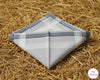 Men’s Everyday Cotton Handkerchief Set – Stylish Plaid Pattern (3 Pieces)