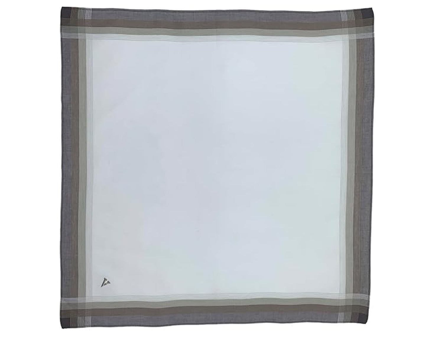 Stylish Men’s Cotton Handkerchief – Color Edge Pack of 6