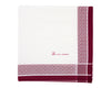 Classic Blend Handkerchief Set – White with Distinct Borders Pack of 12