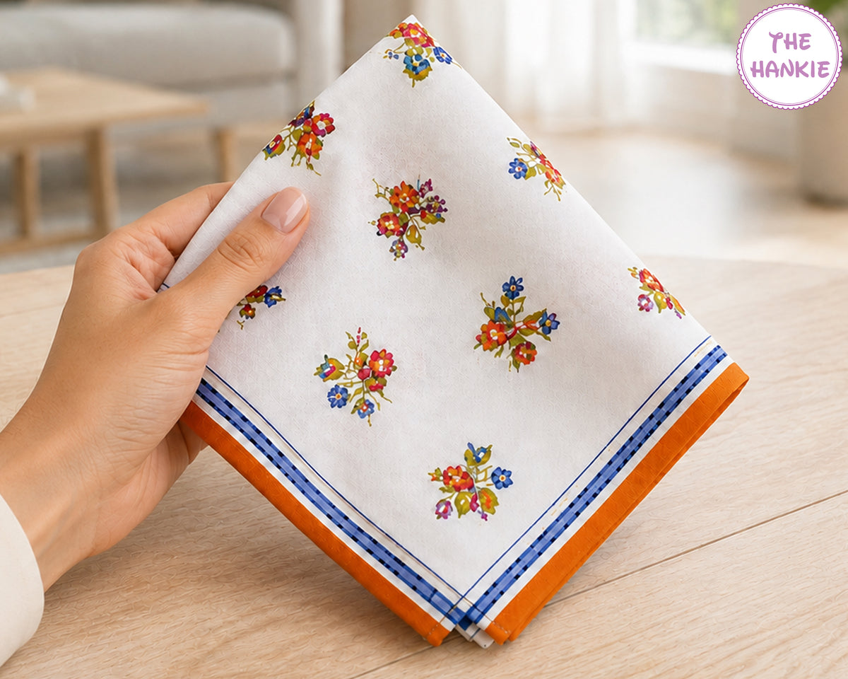 Women’s Cotton Handkerchiefs – Pack of 5