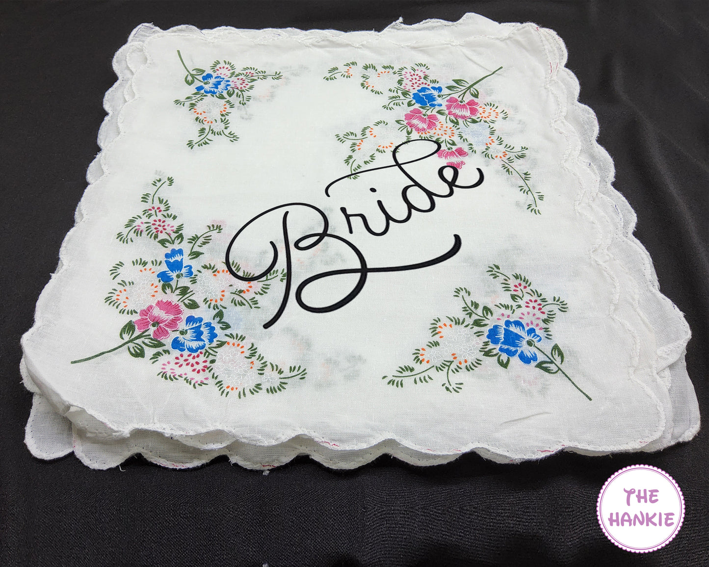 Personalized Bride Handkerchief – For Your Special Day