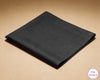 Premium Black Cotton Handkerchief for Men