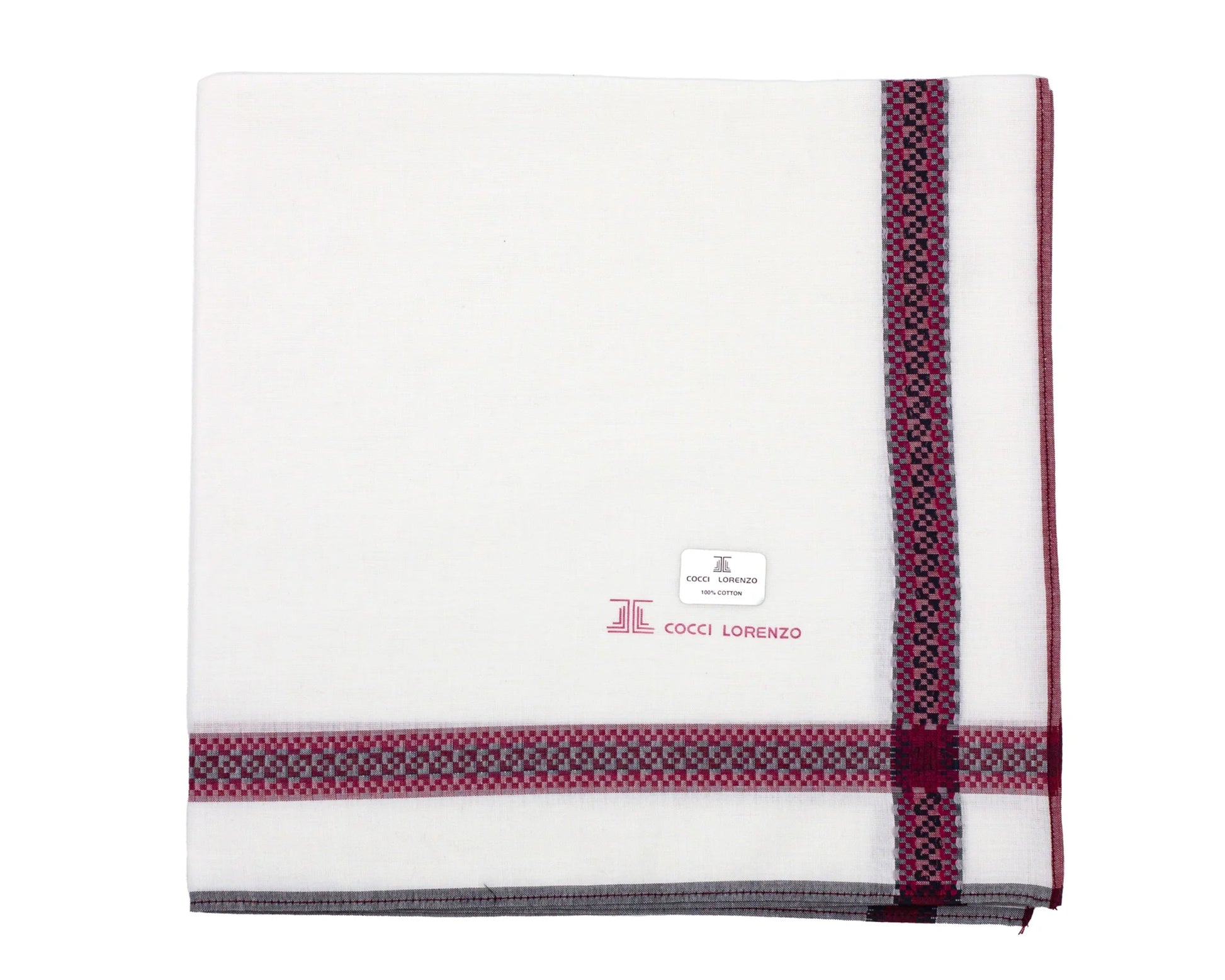 Men’s Luxury Cotton Handkerchiefs – Premium Colour Border Set - Hankie ...