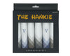 Stylish Men’s Cotton Handkerchief – Color Edge Pack of 6