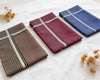 Cotton Plaid Handkerchiefs for Men – Plaid Hankies Set of 3