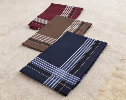Soft Plaid Cotton Hankies for Men – Pocket Handkerchief 3 Pack