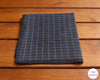 Men’s Cotton Grid Check Handkerchief – Classic Pocket Hankie
