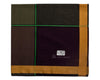Men’s Classic Dark Handkerchief Set – Bold Border Edition Pack of 12